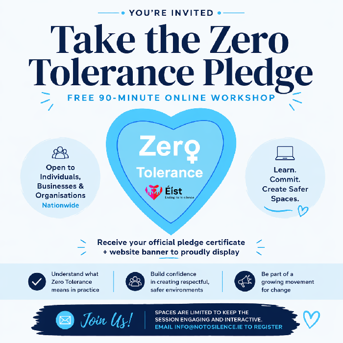 Zero Tolerance :: notosilence.ie
